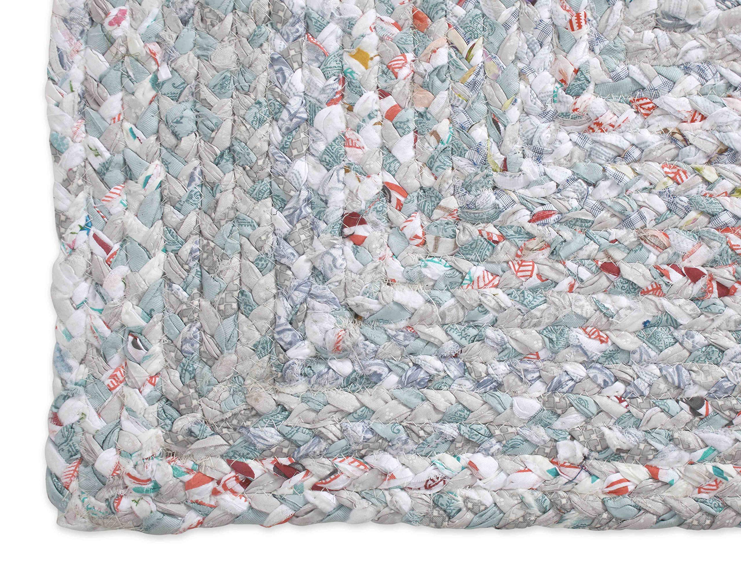 Pastel Chesapeake Accent Rug 24x60 Inches - Soft Non-Slip Runner for Hallway, Bedroom & Living Room Decor