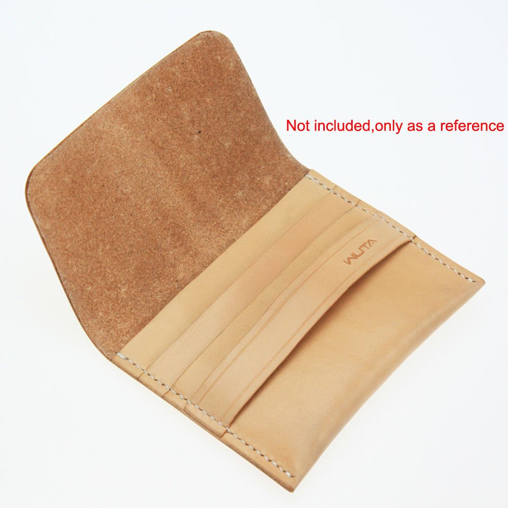 BAENRCY Acrylic Leather Pattern Card Holder Template - DIY Leather Craft Tool for Credit Card Bag & Wallet Making - Perfect for Crafters, DIY Enthusiasts, and Leatherworking Projects