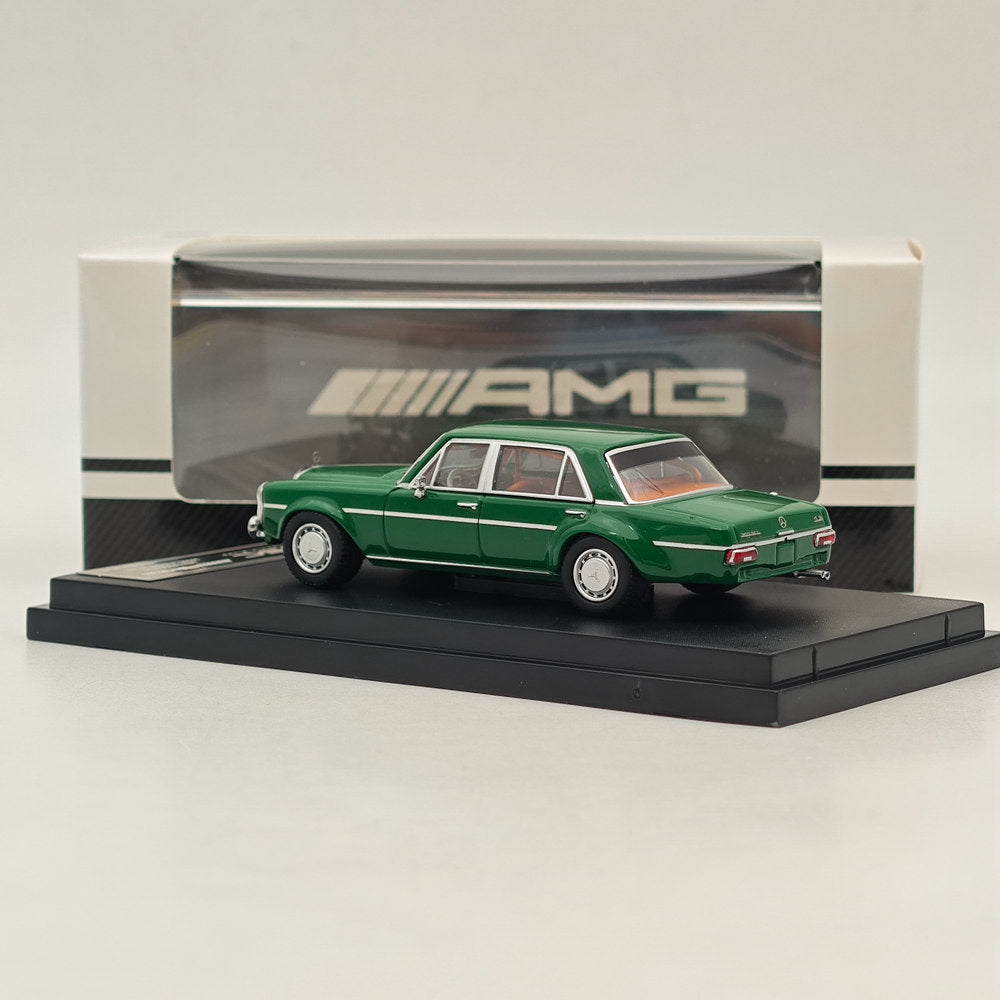 1:64 Mercedes Benz 300SEL W109 AMG Green Diecast Car Model - Collectible Toy Car for Adults & Kids - Perfect for Display, Gifts, and Racing Enthusiasts