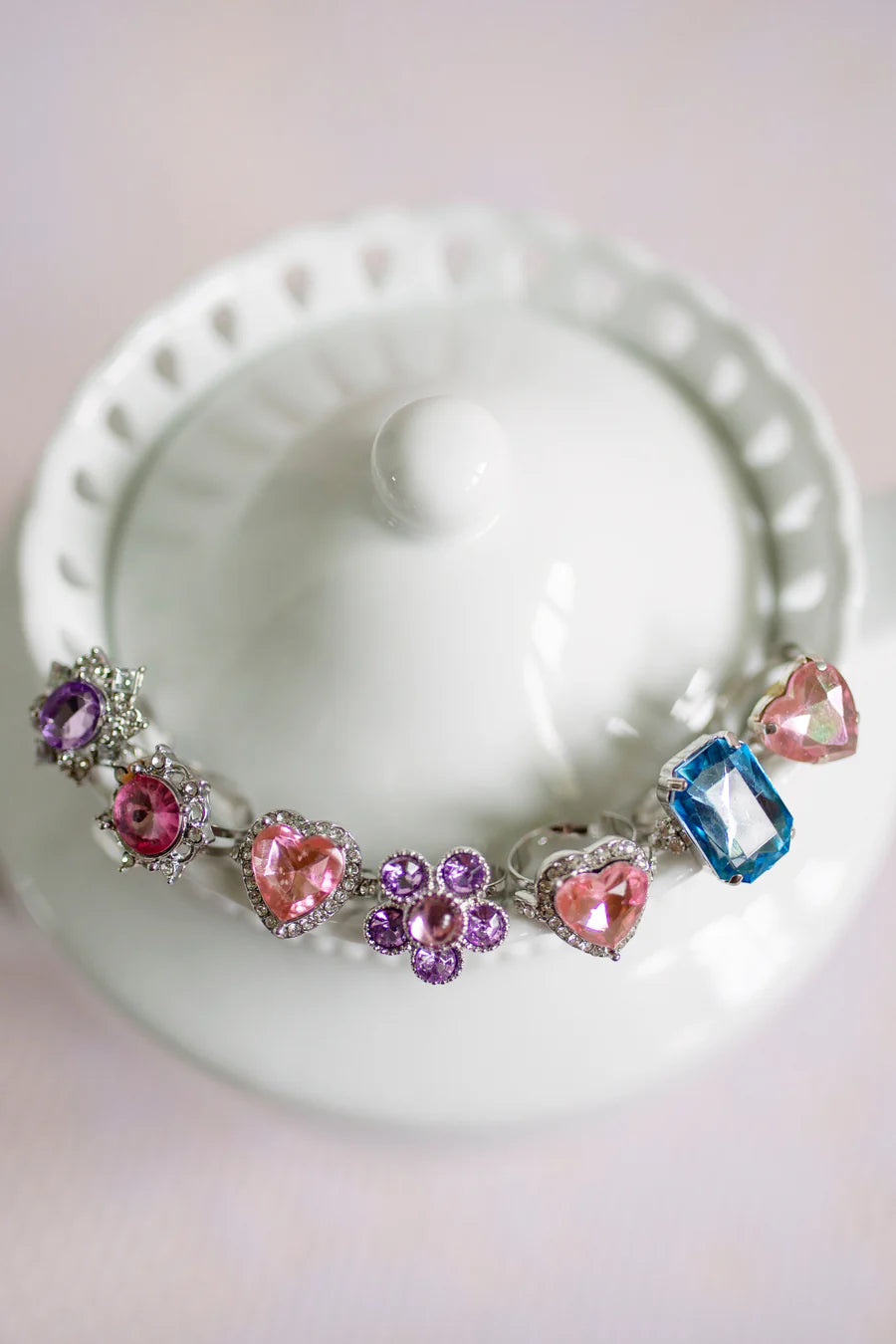 Elizabeth Ring Set - Elegant Sterling Silver Stackable Rings for Women | Perfect for Weddings, Anniversaries & Everyday Wear