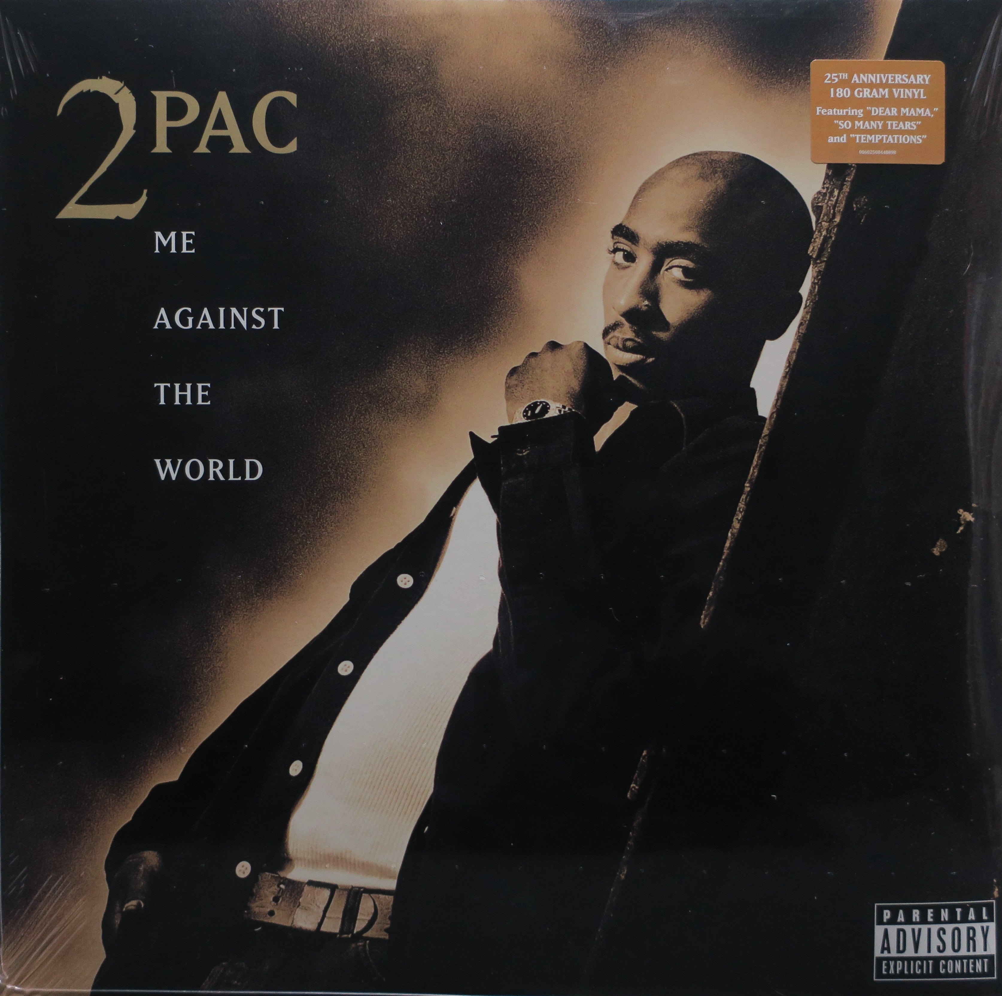2PAC 'Me Against The World' 180g Vinyl 2LP Record - Limited Edition Hip Hop Classic for Music Collectors & Audiophiles - Perfect for Home Listening & DJ Sets