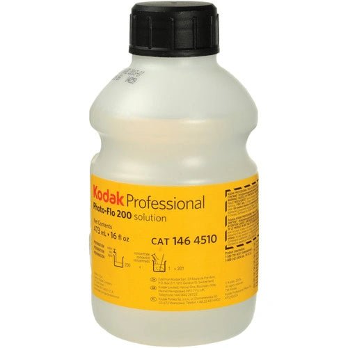 Kodak Photo Flo 200 Wetting Agent Solution (16 oz) - Prevents Water Spots & Streaks for Film & Darkroom Photography