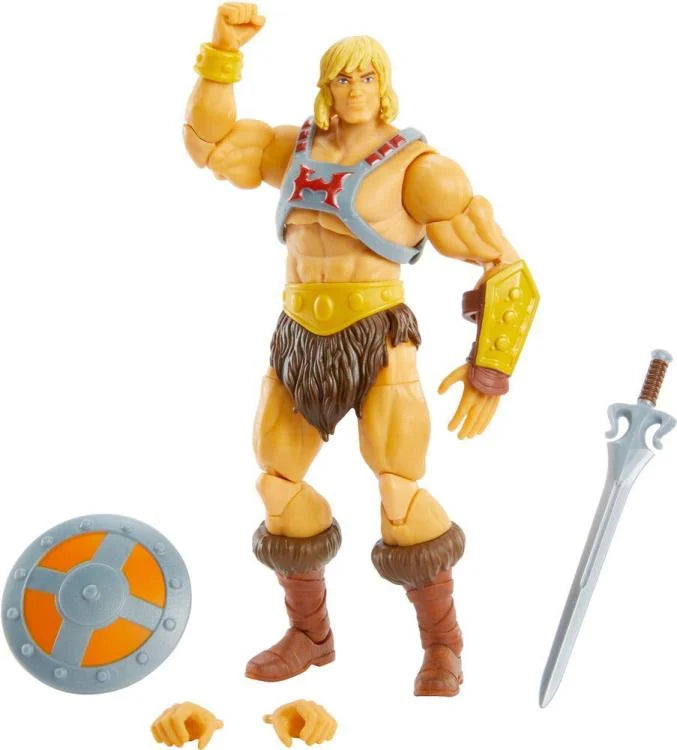 Masters of the Universe: Revelation Masterverse He-Man Action Figure - Collectible Toy for Fans & Display | Perfect for Home Decor, Gift Giving, and MOTU Collections