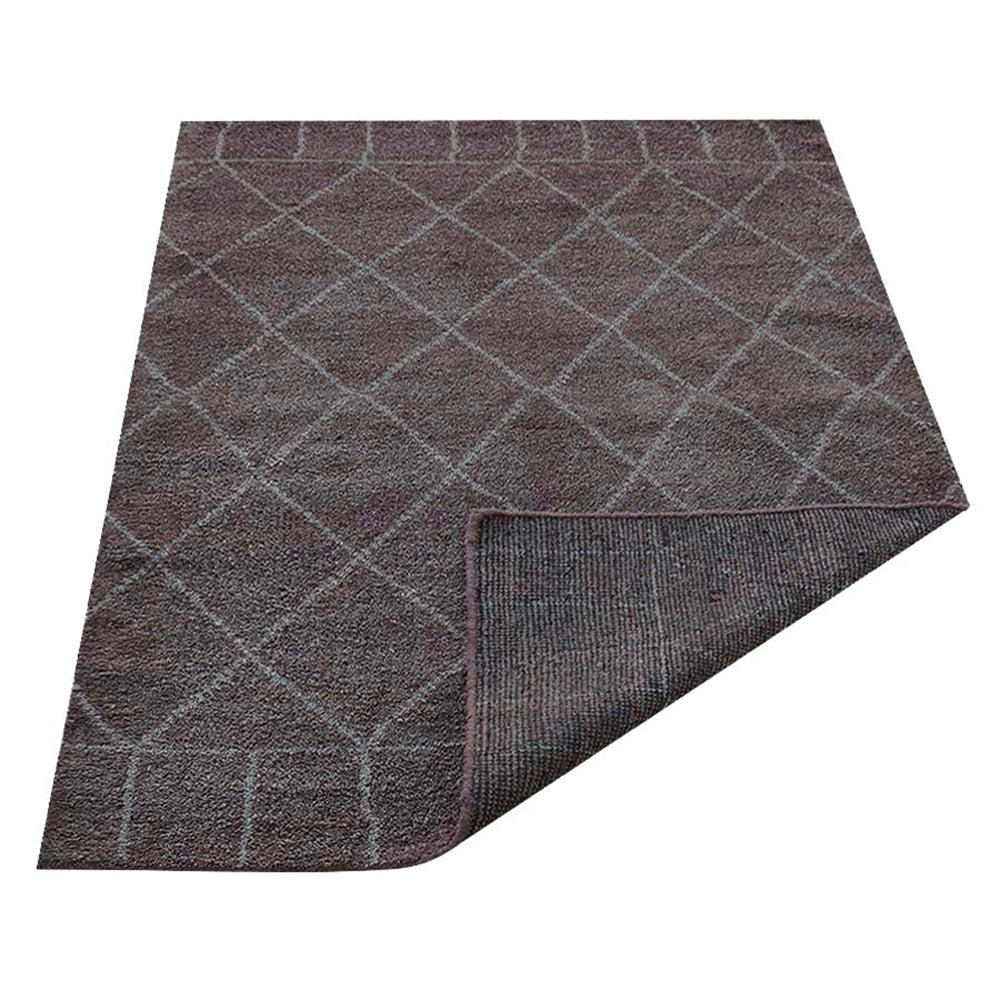Handmade Strata Hand Knotted Wool Rug - Premium Bohemian Style Area Rug for Living Room, Bedroom & Home Decor