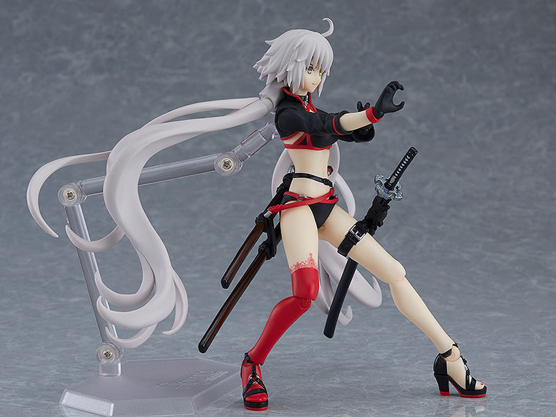 Fate/Grand Order Berserker Jeanne d'Arc Figma Action Figure #454 - Collectible Anime Character Model for Display & Cosplay