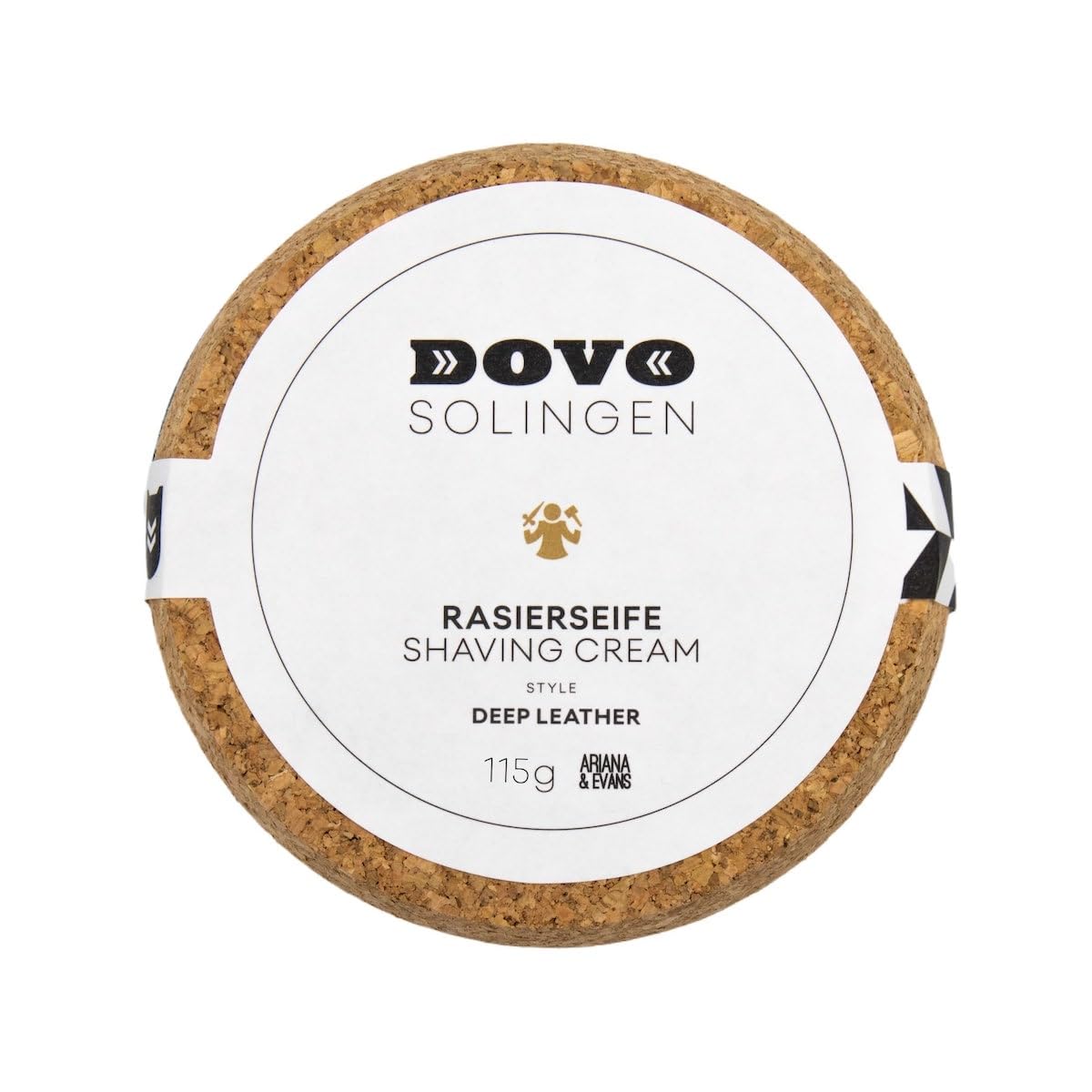 DOVO Premium Shaving Soap for Men - 100% Natural Ingredients for Smooth Shave - Ideal for Wet Shaving & Beard Care at Home or Travel