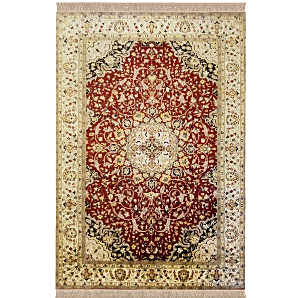Handmade Persian Overdyed Wool Rug - 9.3x6 Feet Traditional Oriental Carpet - Perfect for Living Room, Bedroom & Home Decor