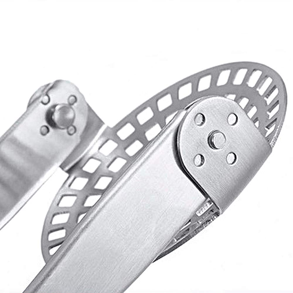 Premium Stainless Steel Potato Masher with Garlic Press - Heavy Duty Kitchen Tool for Smooth Mashed Potatoes, Vegetables & Fruits - Perfect for Home Cooking, Meal Prep & Holiday Dinners