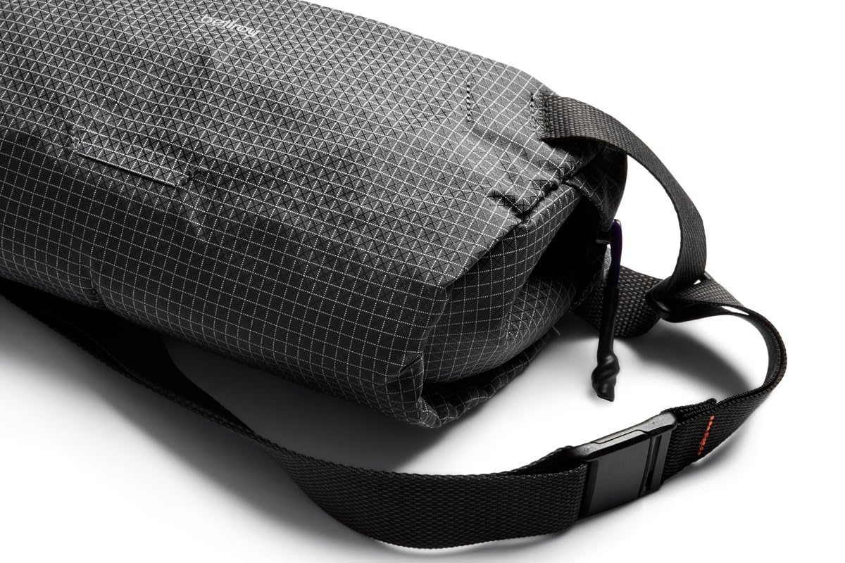Bellroy Lite Sling - Lightweight Crossbody Bag for Men & Women, Water-Resistant Travel Sling Pack in Arcade Gray - Perfect for Hiking, Commuting & Everyday Carry