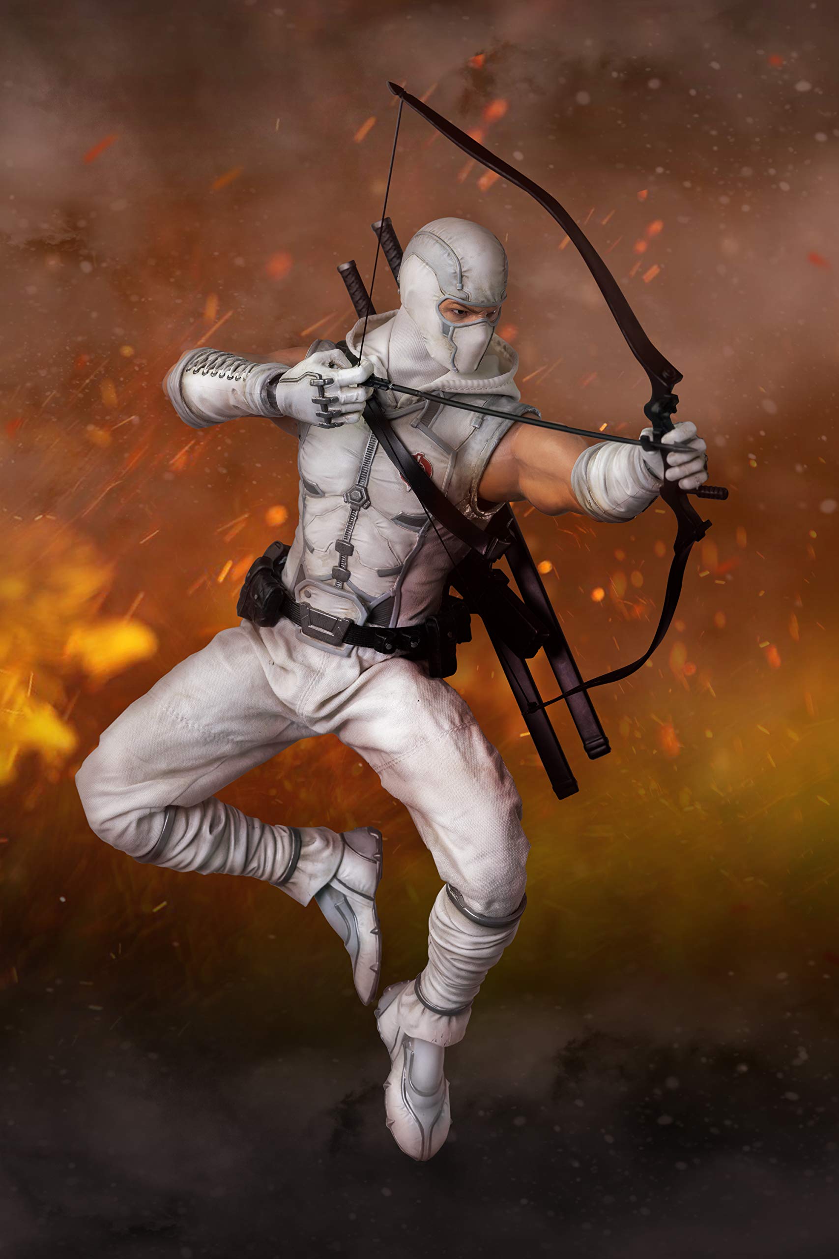 threezero G.I. Joe: Storm Shadow 1:6 Scale Collectible Action Figure - Highly Detailed Articulated Ninja Figure for Display & Collection - Perfect for G.I. Joe Fans & Anime Collectors