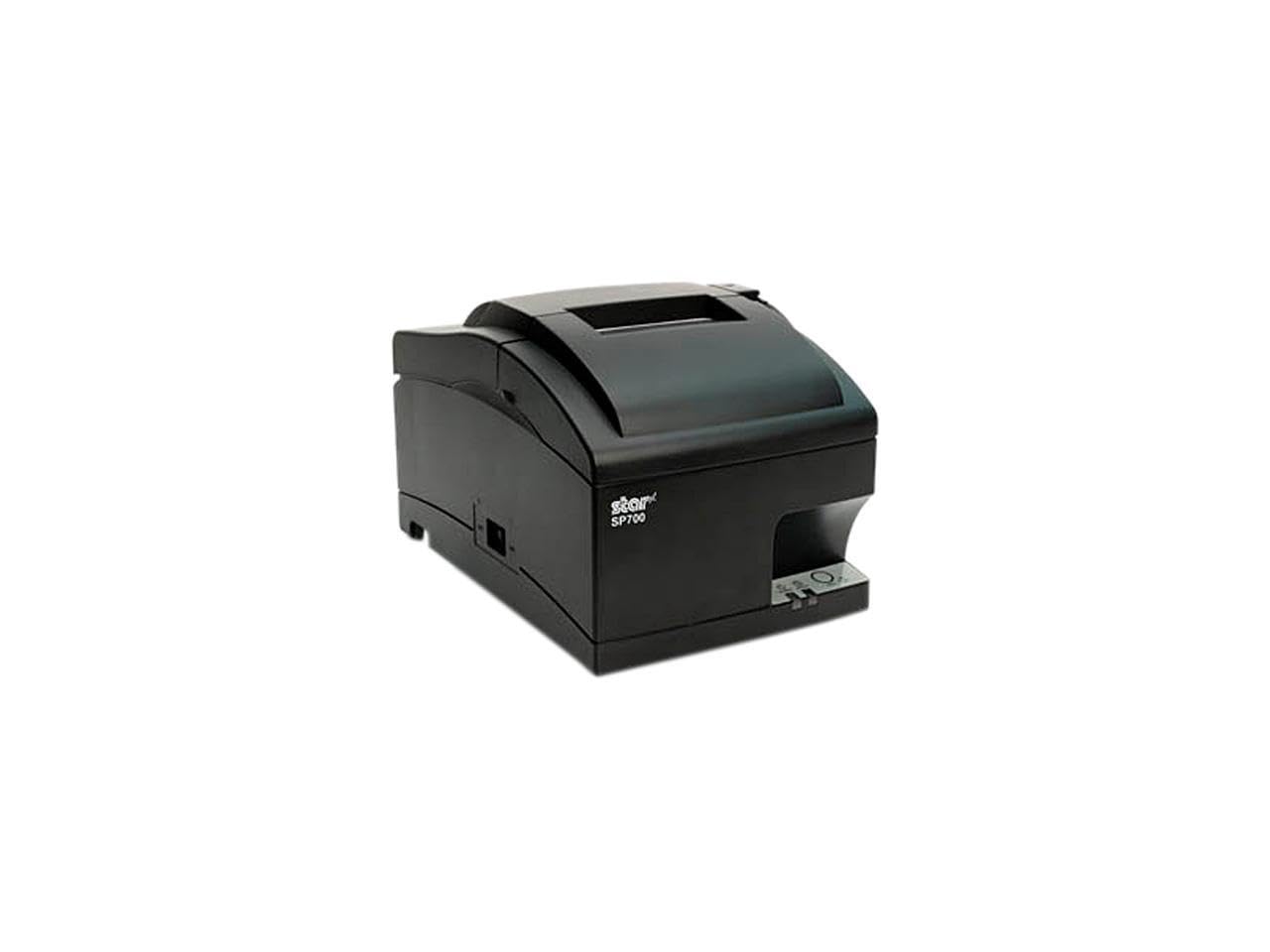 Star Micronics SP742CLOUDPRNT Gray Dot Matrix Printer - Monochrome Receipt Printer for Retail & POS - Wall Mount or Desktop Use - Ideal for Receipts, Invoices & Business Documents