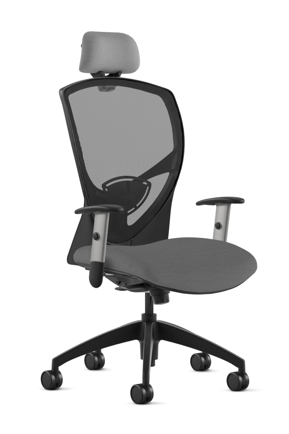 9 to 5 Theory 2180 High Back Ergonomic Office Chair with Adjustable Headrest & Seat Slider - Comfortable Task Chair for Long Hours Computer Work, Home Office & Gaming Setup