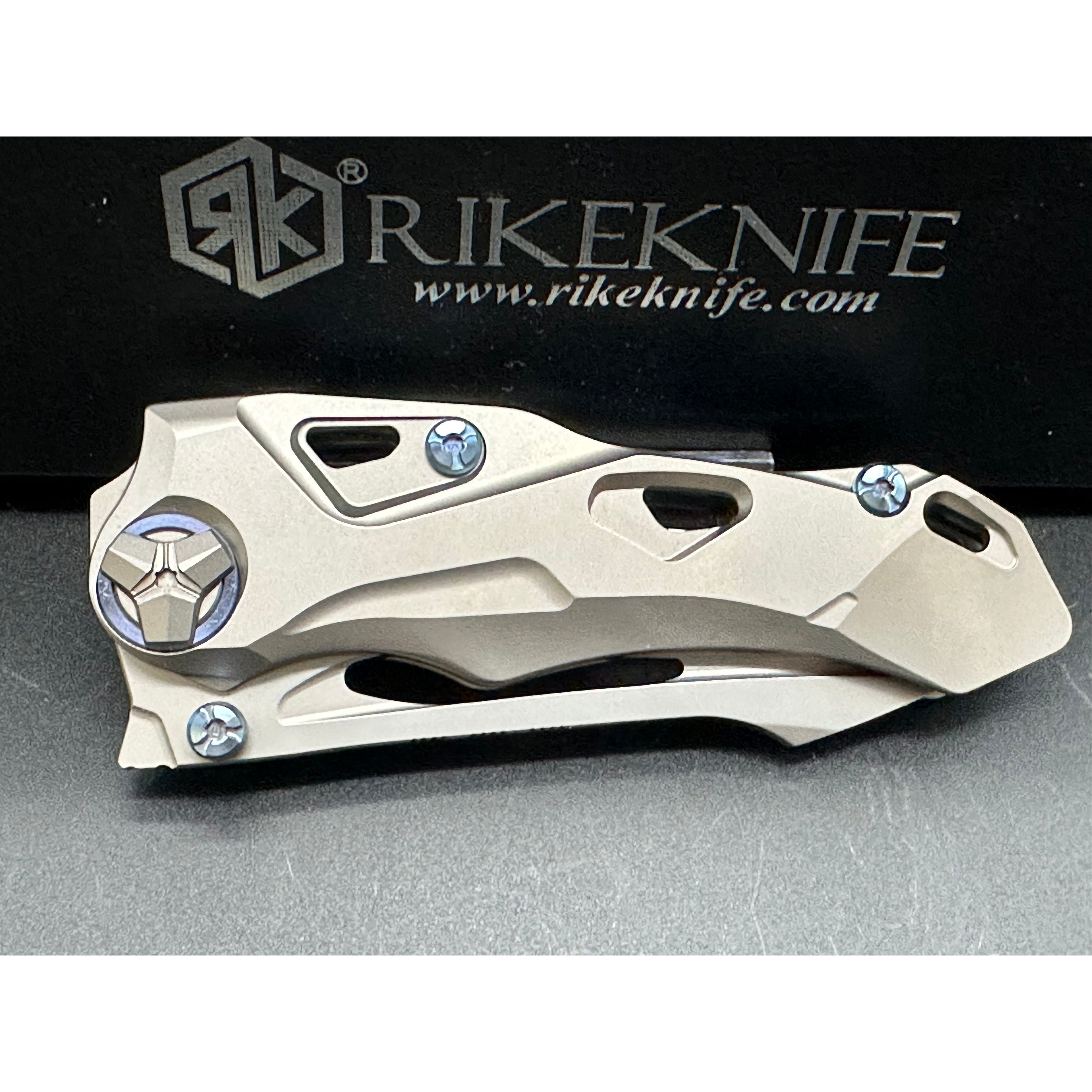 Rike & ForeverSteel Athron - Premium Stainless Steel Kitchen Knife Set for Professional Chefs & Home Cooking | Perfect for Slicing, Dicing, and Food Preparation