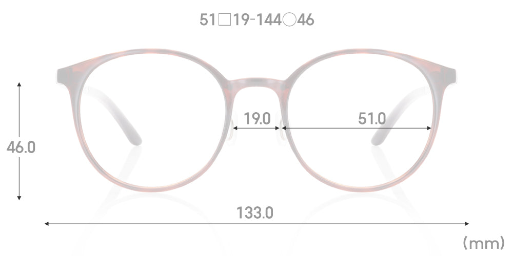 JINS Switch Classic Slim 344 Eyeglasses - Lightweight & Durable Frame for Men & Women - Perfect for Work, Reading & Everyday Use