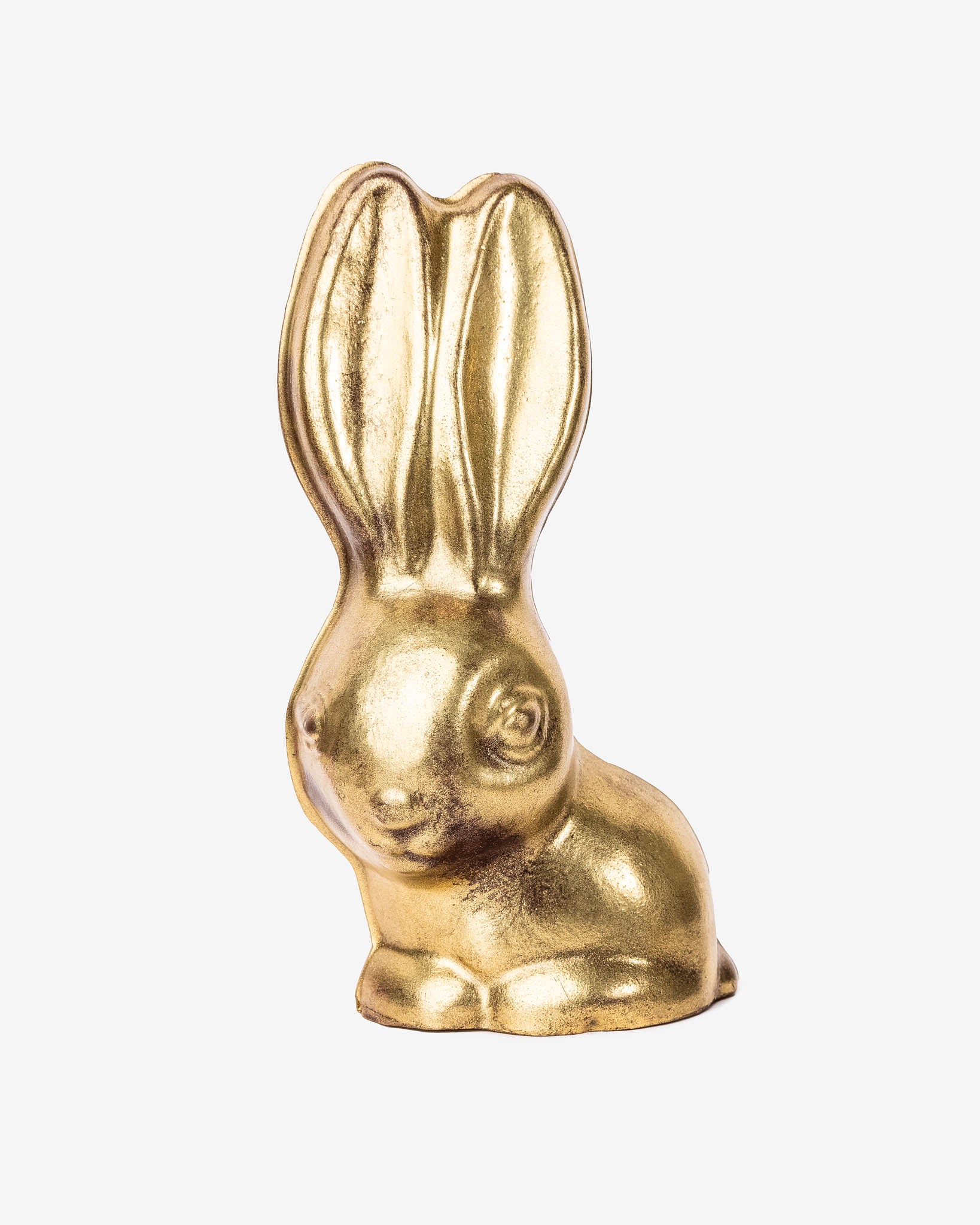 24K Gold Plated Easter Bunny with Big Ears - Luxury Holiday Decor for Easter Celebrations, Home Decor & Gift Giving