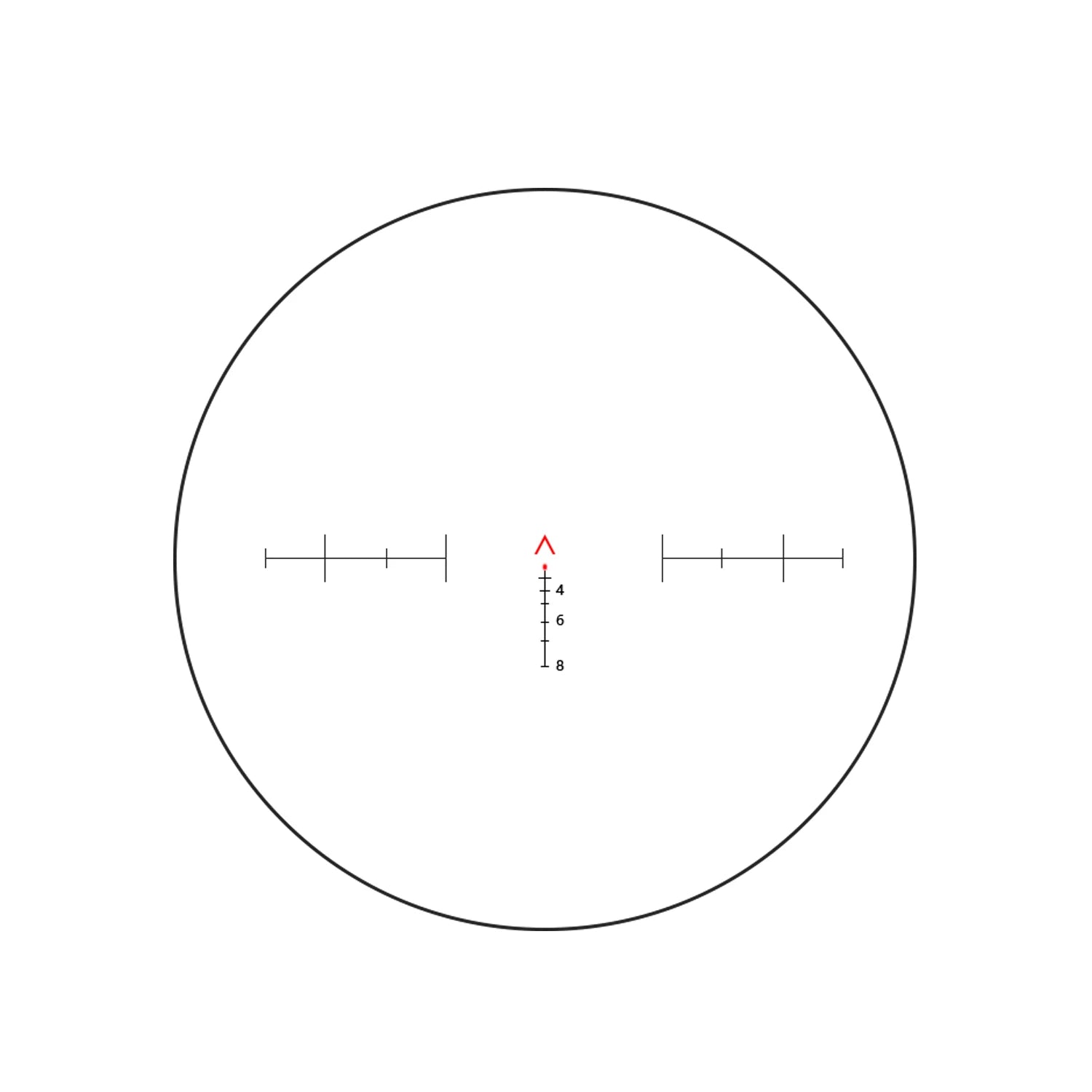5X35 Hunting Rifle Scope with Real Fiber Optics - Red Dot Holographic Illuminated Etched Reticle for Tactical Shooting | Perfect for Hunting, Target Practice & Outdoor Adventures