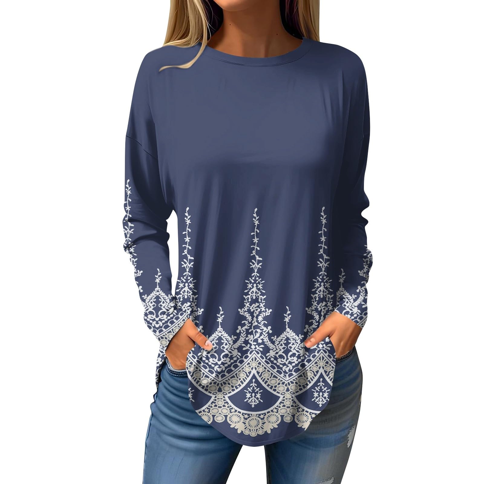 Women's Fall Tops - Elegant Casual Blouses & Long Sleeve Tunic Sweatshirts for Autumn & Winter | Office Wear, Weekend Outfits & Holiday Dressing