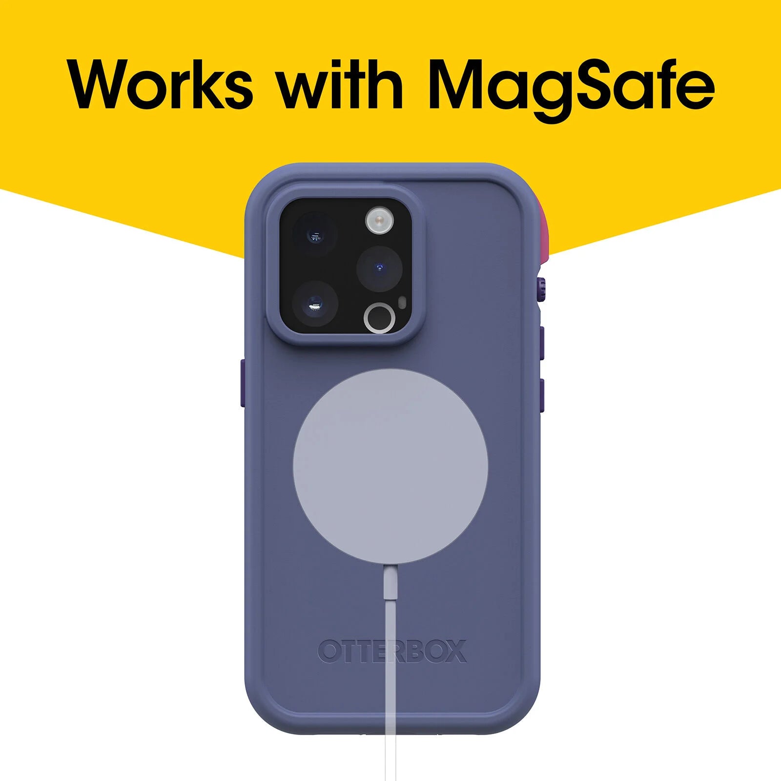 OtterBox Fre MagSafe Case for iPhone 14 Pro - Shockproof Protective Cover with Magnetic Alignment - Perfect for Work, Travel & Outdoor Activities