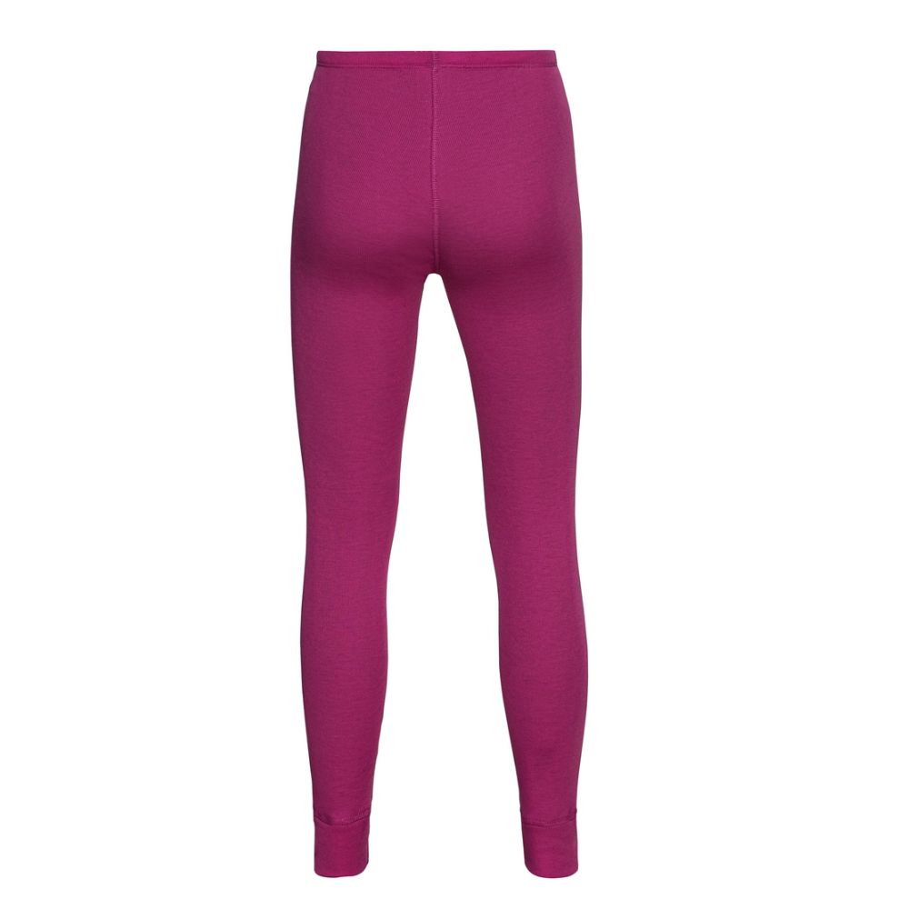 Odlo Kids' Active Thermal Pants - Festival Fuchsia Color | Warm Winter Base Layer for Outdoor Sports & Cold Weather Activities