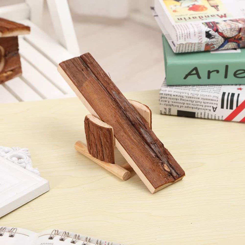 Natural Wooden Seesaw Platform for Small Pets - Hamster, Gerbil, Squirrel & Mouse Exercise Toy, Chew Teeth Plaything | Perfect for Cage Enrichment & Small Animal Entertainment