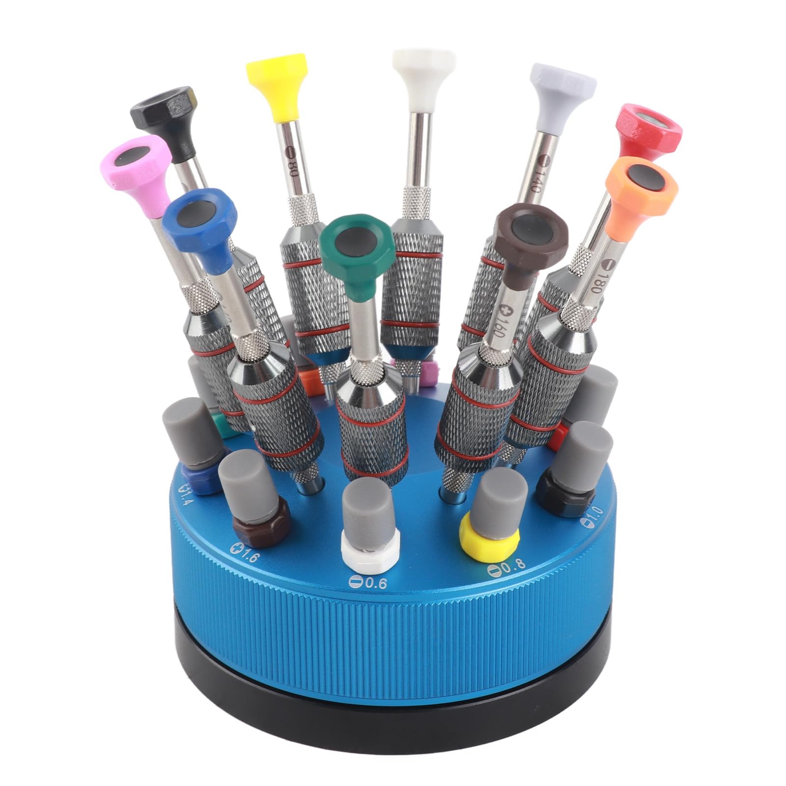 10-Piece Professional Watch Repair Screwdriver Set with Base - Precision Tools for Watchmakers, Jewelry & Eyeglass Repair - Ideal for Home, Workshop & DIY Enthusiasts