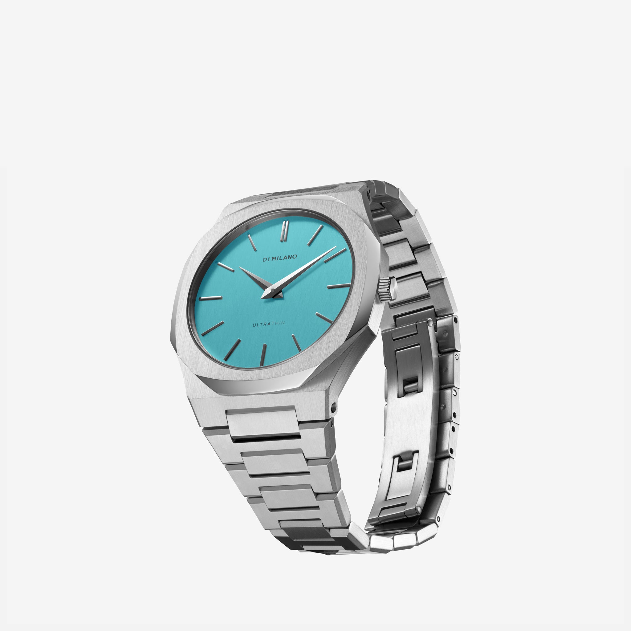 Ultra Thin 38mm Light Blue Bracelet for Women - Elegant Minimalist Jewelry for Everyday Wear & Special Occasions