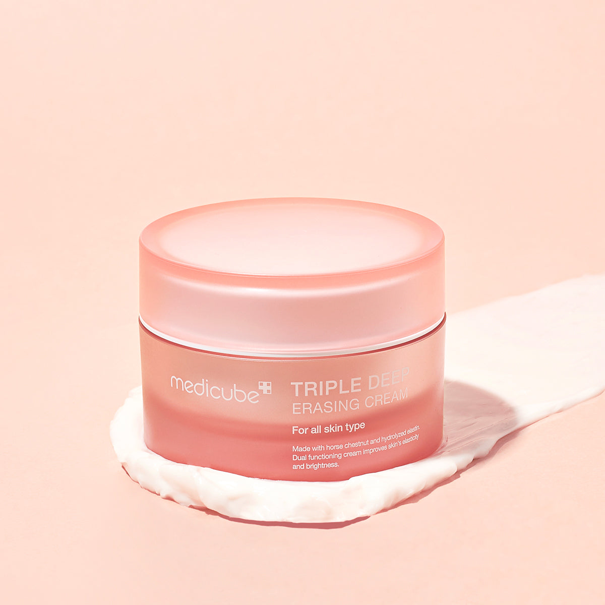 Medicube Triple Collagen Cream 4.0 - 50ml Anti-Aging Face Moisturizer with Hyaluronic Acid - Deep Hydration & Wrinkle Reduction for Dry Skin - Day & Night Cream for Women & Men - Perfect for Daily Skincare Routine & Gift Sets