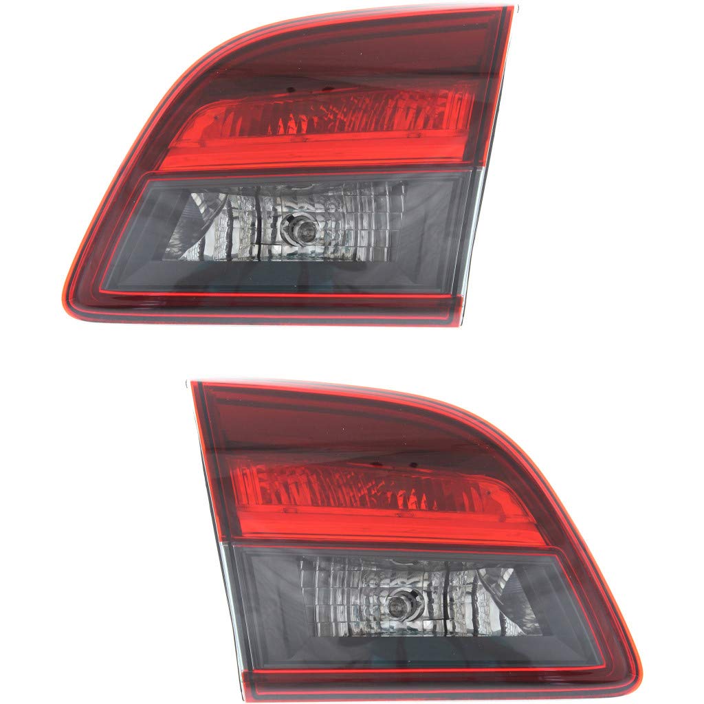 CarLights360: DOT Certified 2013-2015 Mazda CX-9 Tail Light Assembly - Driver & Passenger Side with Bulbs | Replaces MA2802109 MA2803109 | Perfect for Night Driving & Enhanced Vehicle Safety