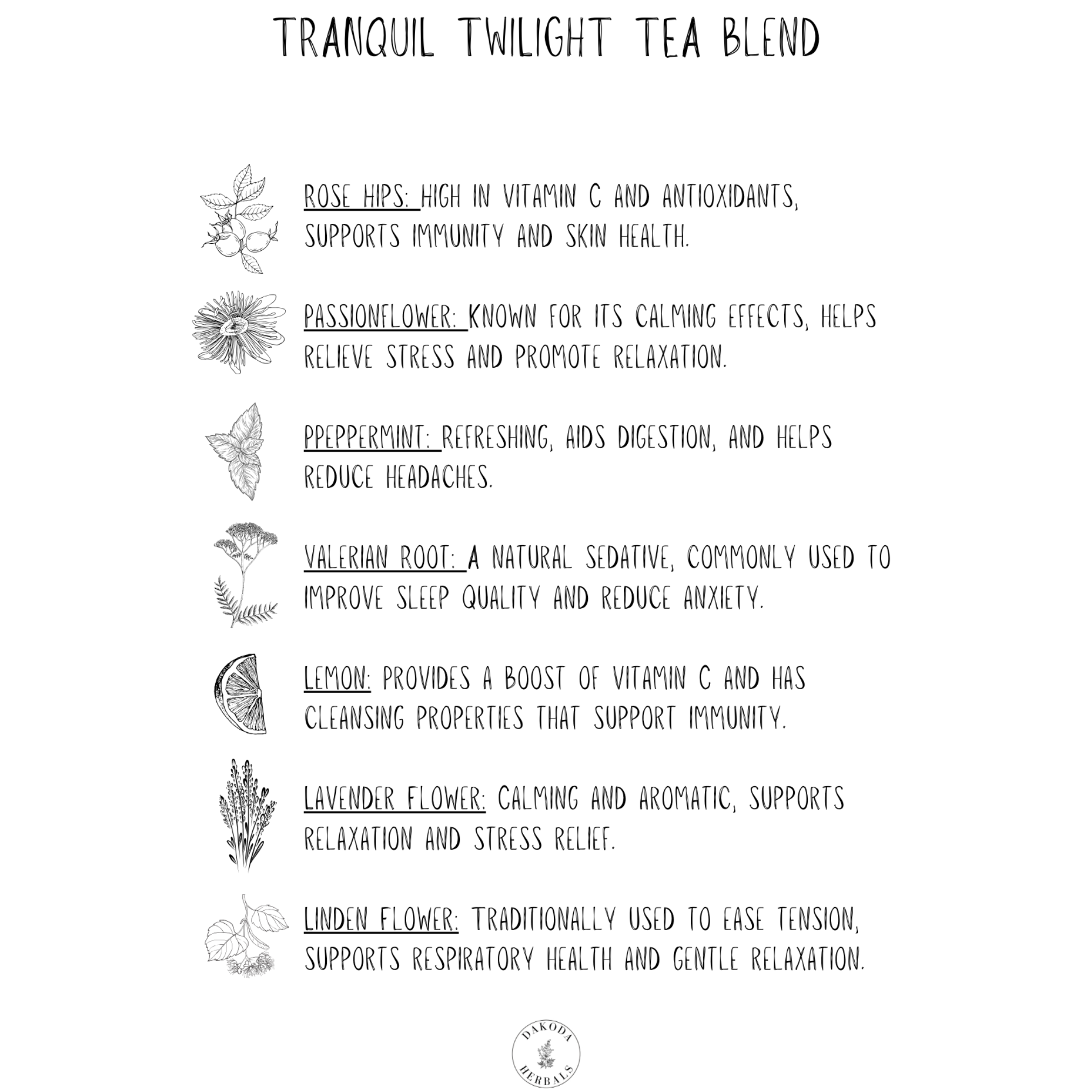 Tranquil Twilight Sleep Tea - Herbal Loose Leaf Tea Blend for Relaxation & Better Sleep | Natural Chamomile, Lavender & Valerian Root | Tea Bags Included | Perfect for Evening Relaxation, Stress Relief & Bedtime Rituals