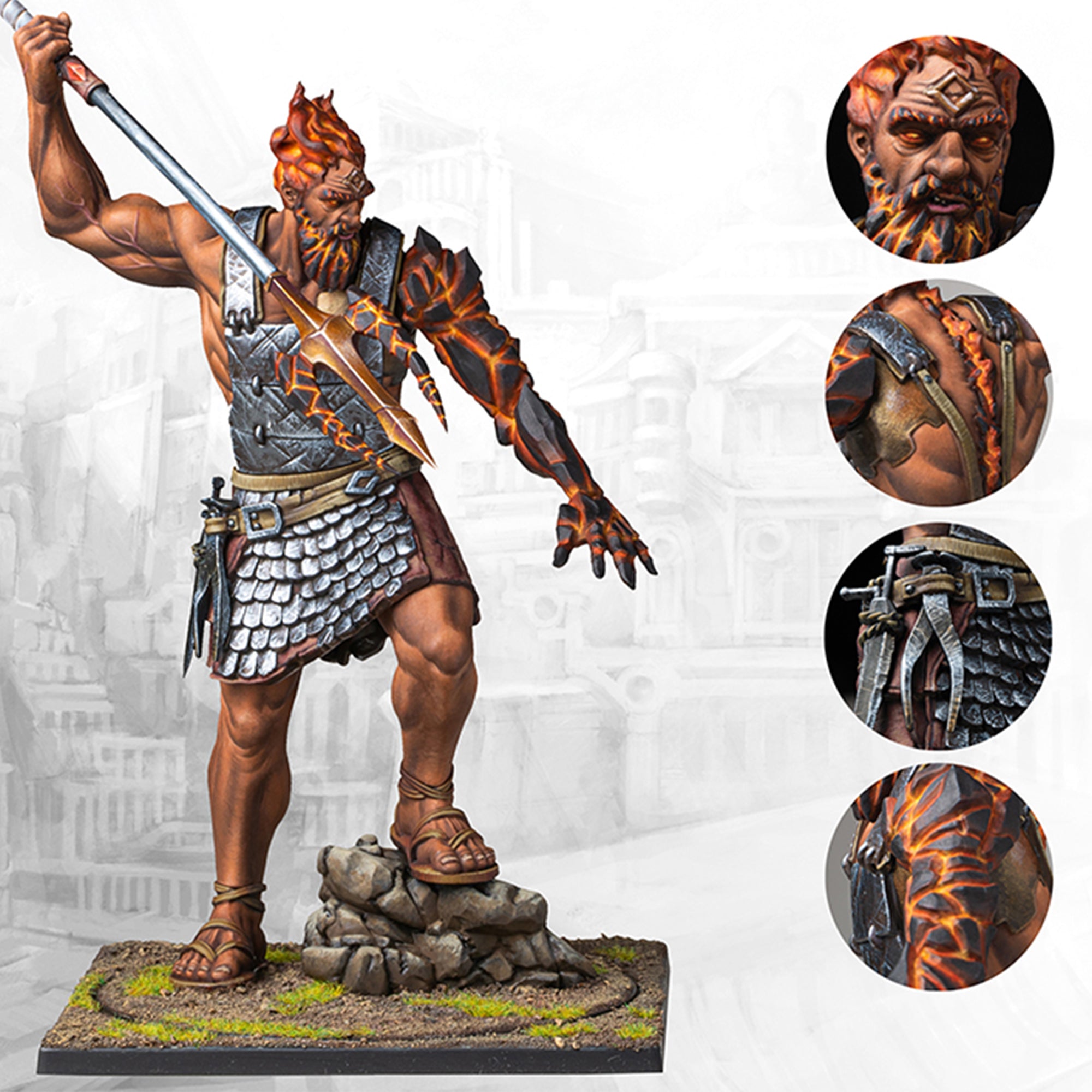 City States: Hephaestian - Ancient Greek Mythology Inspired Board Game for Strategy Lovers | Perfect for Game Nights, Family Gatherings & History Enthusiasts