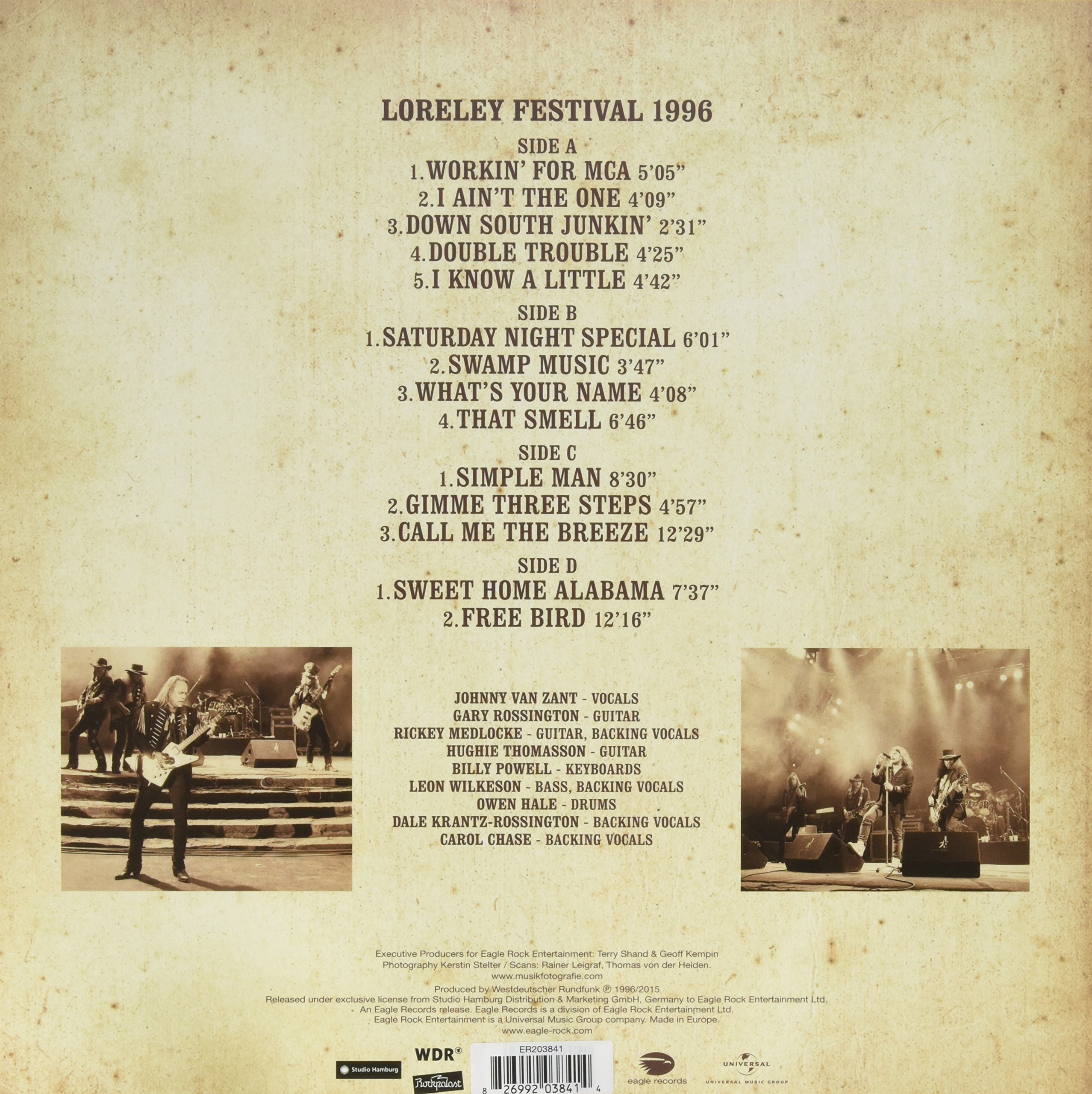 Sweet Home Alabama Live At Rockpalast - Lynyrd Skynyrd Concert DVD - Southern Rock Music Performance - Perfect for Rock Fans & Music Collectors - Great for Home Entertainment & Party Nights