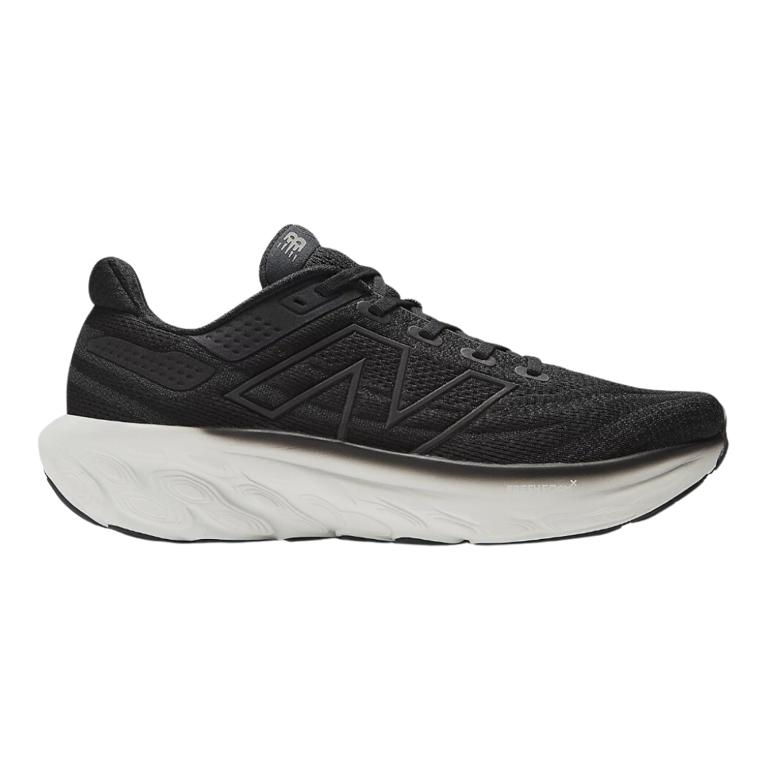 Women's Fresh Foam x 1080v13 Running Shoes - Black & White (B Width) | Lightweight Cushioned Sneakers for Women | Perfect for Jogging, Gym Workouts & Daily Walking