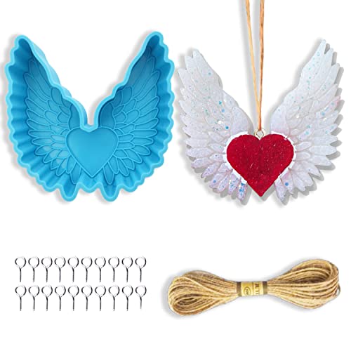 Heart Wing Freshie Mold