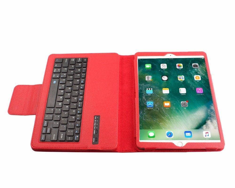Premium Removable Wireless Bluetooth Keyboard Case for iPad Air 3 (2019) - Slim Leather Look Design with Backlit Keys | Perfect for Office Work, Travel & Home Use