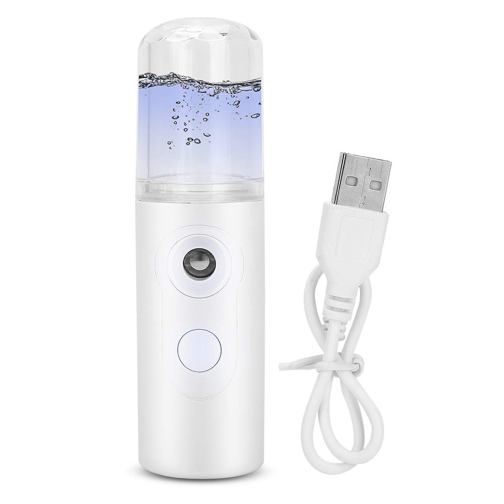 Portable Nano Face Humidifier & Body Mist Sprayer - Hydrating Facial Steamer for Dry Skin, Legs, Hands | Perfect for Home, Office & Travel Use