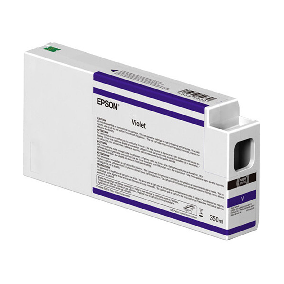 Epson T54XD00 P8000 P9000 Ultrachrome HDX Ink 350ml Violet Printer Ink Cartridge - Ideal for Professional Photo Printing & Fine Art Reproduction