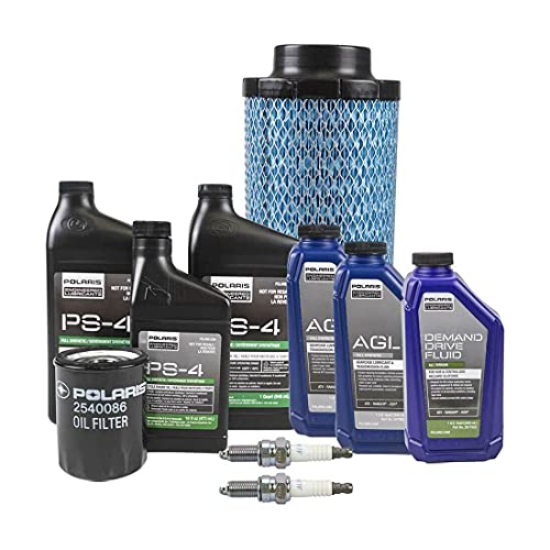 2014-2019 Polaris RZR XP 1000 Complete Fluid & Oil Change Kit with Air Filter Plugs (FKOCK10591) - Essential Maintenance for Off-Road ATV Performance