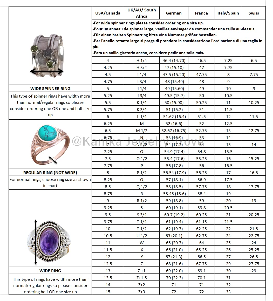 Amethyst Spinner Ring for Women - 925 Sterling Silver Anxiety Relief & Meditation Ring, Stress Relieving Fidget Jewelry, Perfect Gift for Mother's Day (Size 12.5) | Ideal for Relaxation, Focus & Everyday Wear