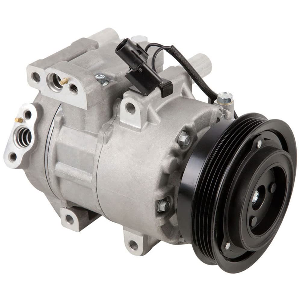 New AC Compressor & A/C Clutch for 2007-2009 Kia Spectra/Spectra5 2.0L - OEM Replacement Part 60-02416NA by BuyAutoParts - Perfect for AC System Repair & Summer Cooling Maintenance