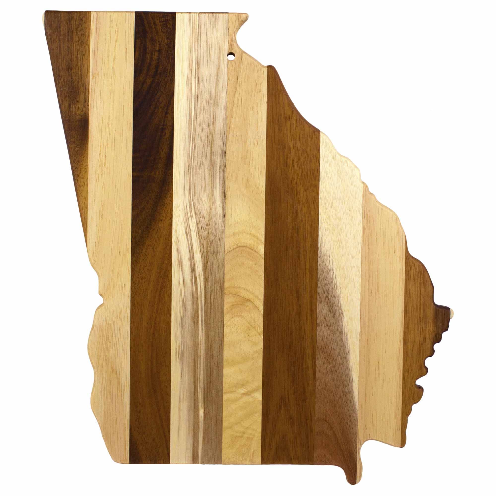 Rock & Branch® Shiplap Series Georgia Cutting Board - Premium Wooden Charcuterie Board for Cheese, Charcuterie & Entertaining - Perfect for Kitchen, Dining & Gifts