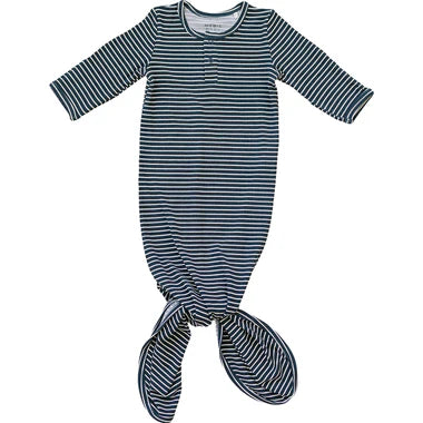 Eco-Friendly Bamboo Knot Gown - Soft & Comfortable Women's Nightgown for Sleep & Lounge - Perfect for Relaxing at Home or Spa Days