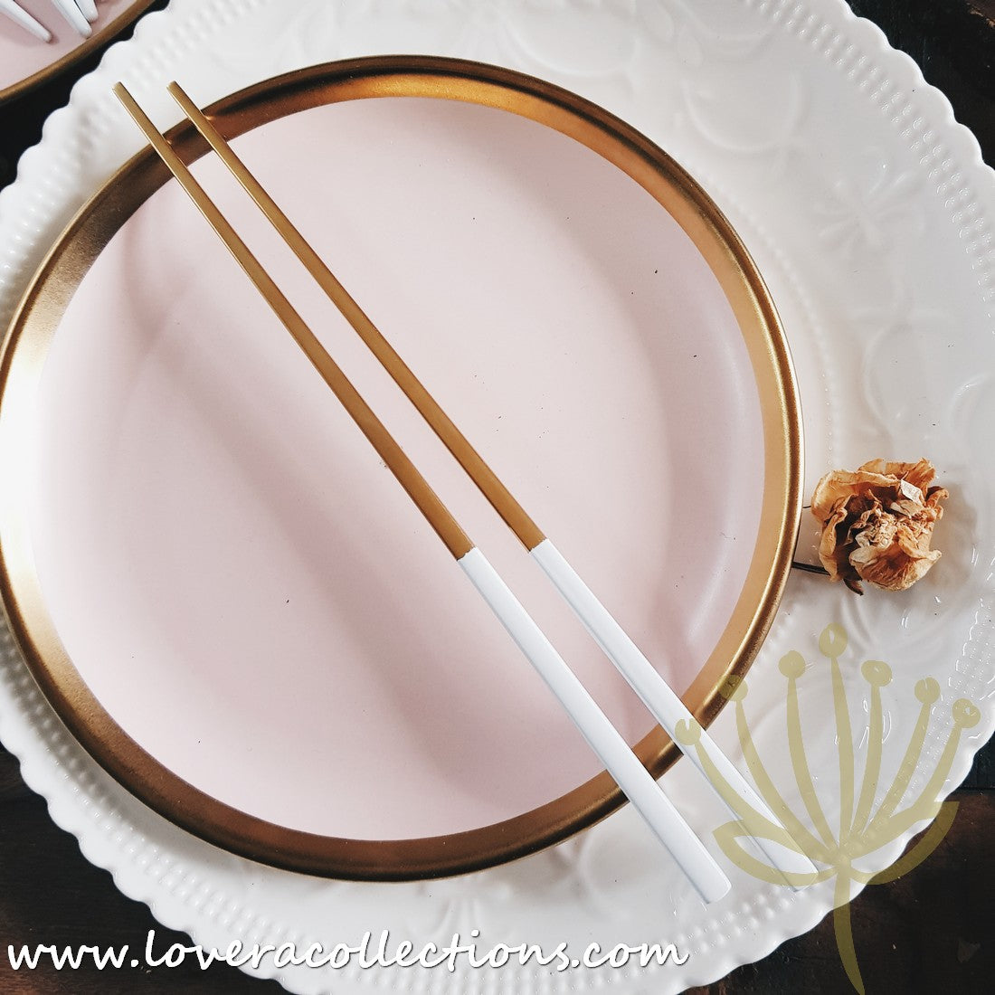 White Lux Chopsticks