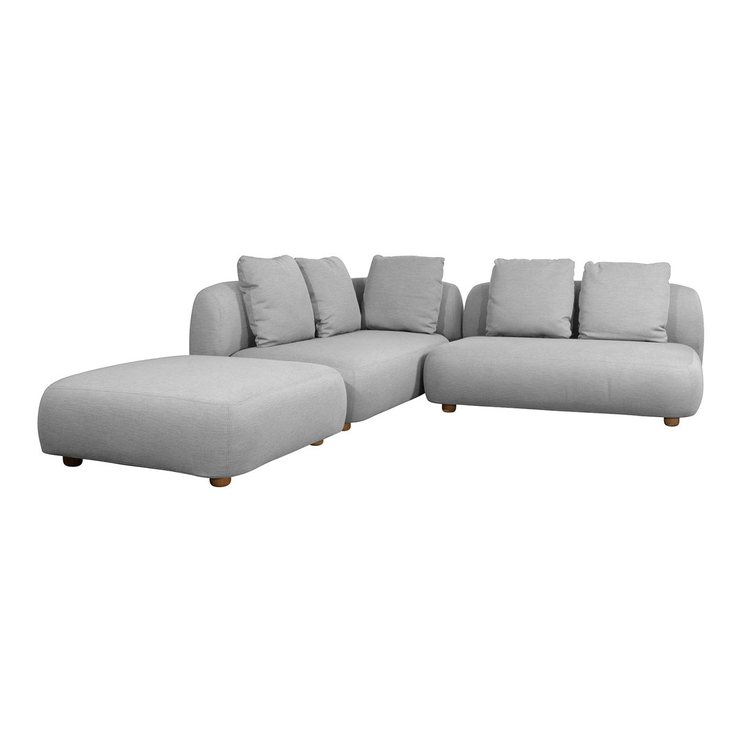 Pre-Configured Sofa Set - Easy 4-Piece Living Room Furniture for Cozy Home Decor | Perfect for Family Gatherings & Relaxation