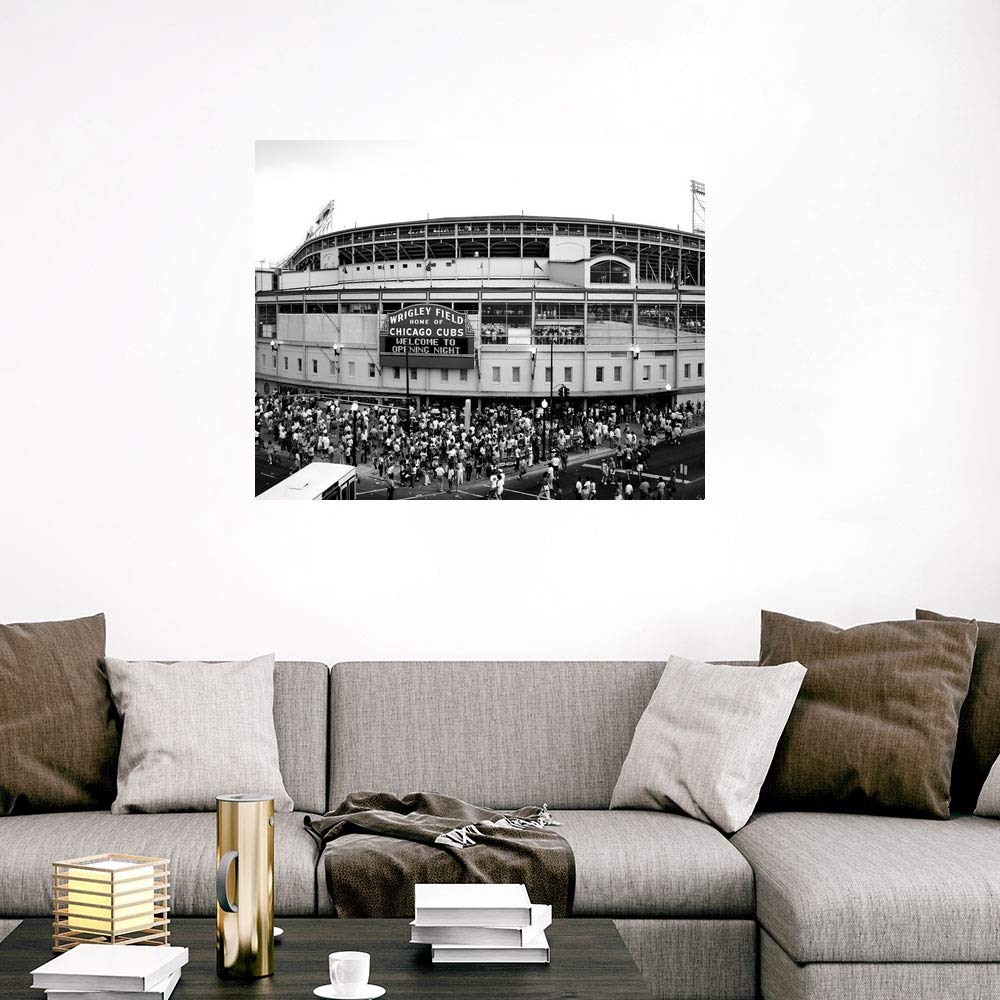 Baseball Stadium Wall Decal - Premium Vinyl Sticker for Sports Fans | Perfect for Home, Office & Game Room Decor