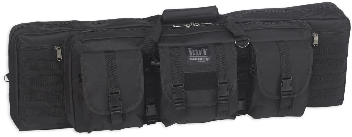 Bulldog Cases Tactical Double Rifle Case - Heavy Duty Firearm Storage for Hunting & Range Shooting | Durable Gun Protection for Travel & Outdoor Adventures