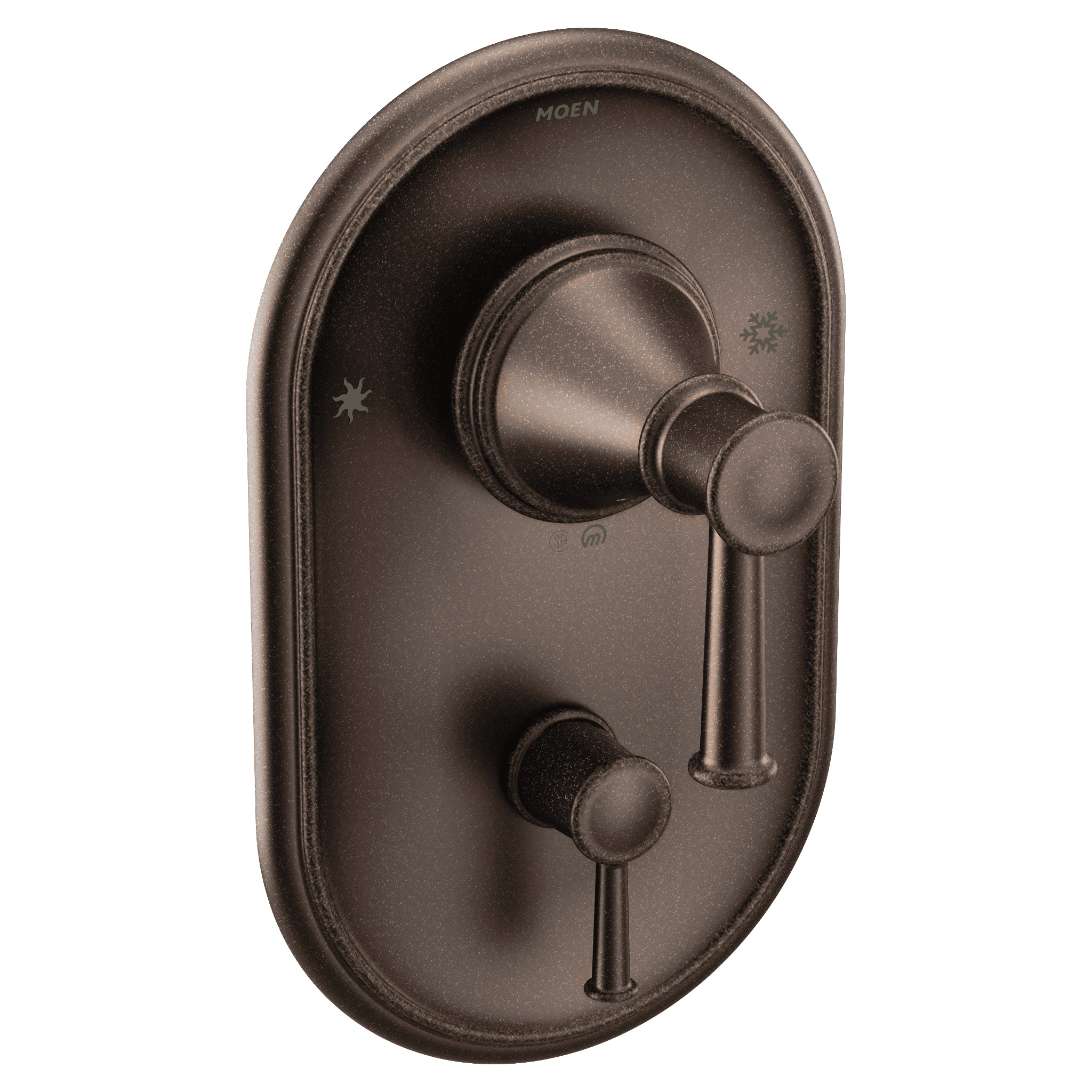 Belfield Chrome Posi Temp(R) Shower Faucet Trim with Diverter Valve - Perfect for Bathroom Renovation and Modern Home Upgrades
