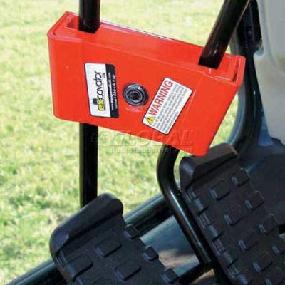 Equipment Lock Co. EXL-KA Keyed Alike Excavator Lock - Heavy Duty Construction Equipment Security for Excavators, Bulldozers & Heavy Machinery