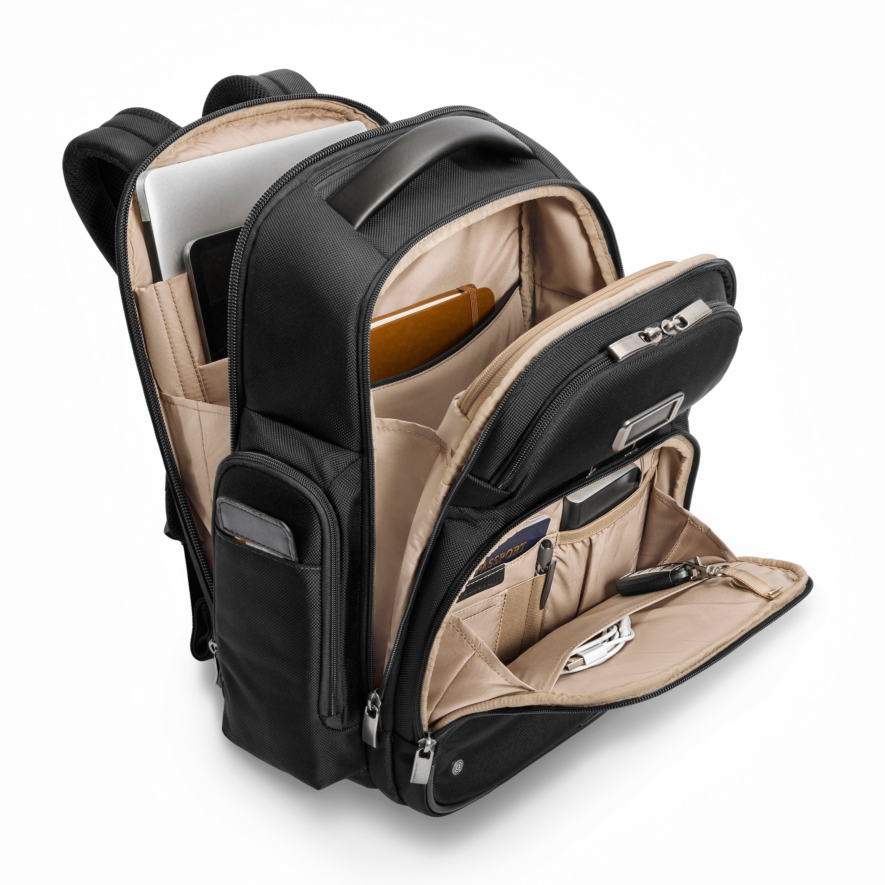 Briggs & Riley @work 2.0 Large Cargo Backpack - Durable Laptop Backpack for Work & Travel - Perfect for Business Professionals & Commuters