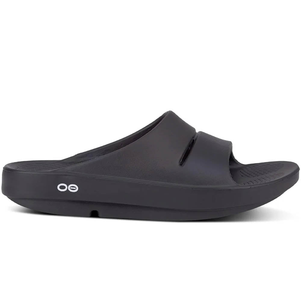 OOFOS OOahh Slide Sandals for Men & Women - Comfortable Recovery Footwear for Post-Workout, Running, or Everyday Wear - Best for Plantar Fasciitis Relief & Arch Support