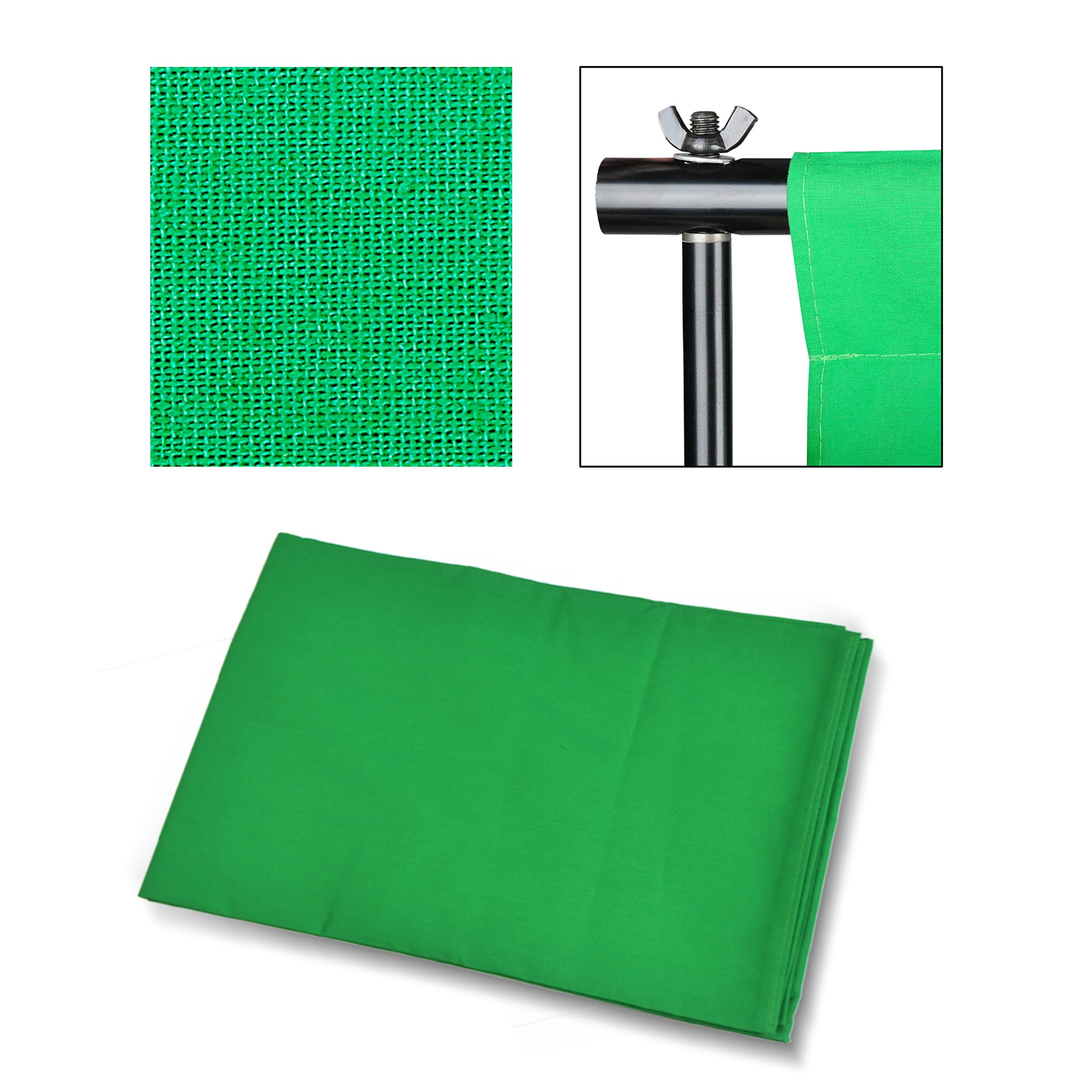 EMART Photo Studio Lighting Kit - Continuous Umbrella & Green Screen for Photography & Videography